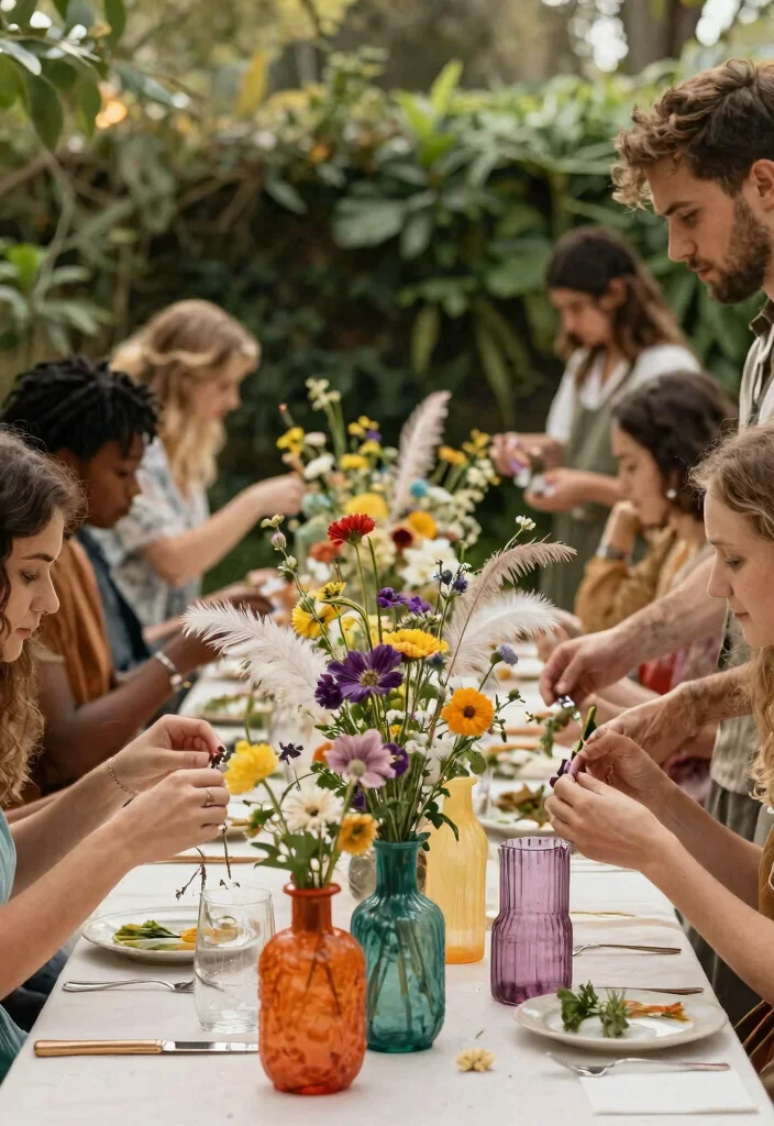 14 Wedding Table Vases That Don't Tip Over During Dinner - 14. Unique Fiber Vases 1