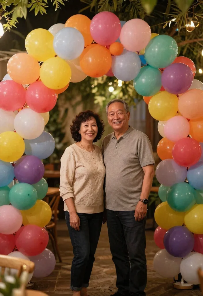 15 25 Wedding Anniversary Decorations That Look Fresh Not Dated - 5. Biodegradable Balloons 1