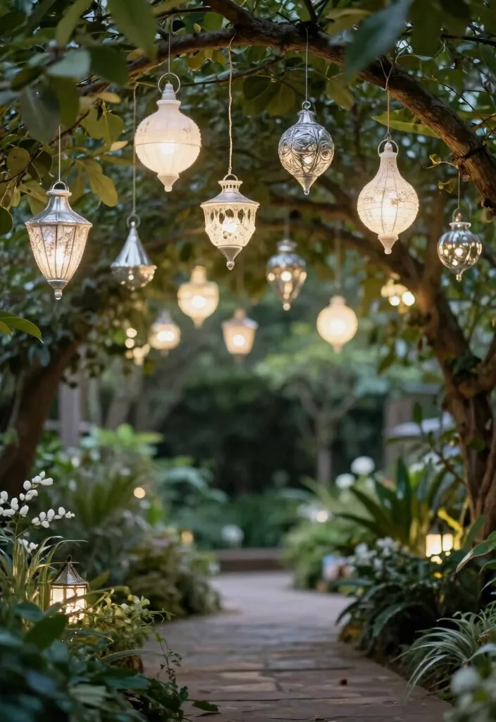 15 50th Wedding Anniversary Decorations Without Tacky Gold - 4. Whimsical Lanterns 1