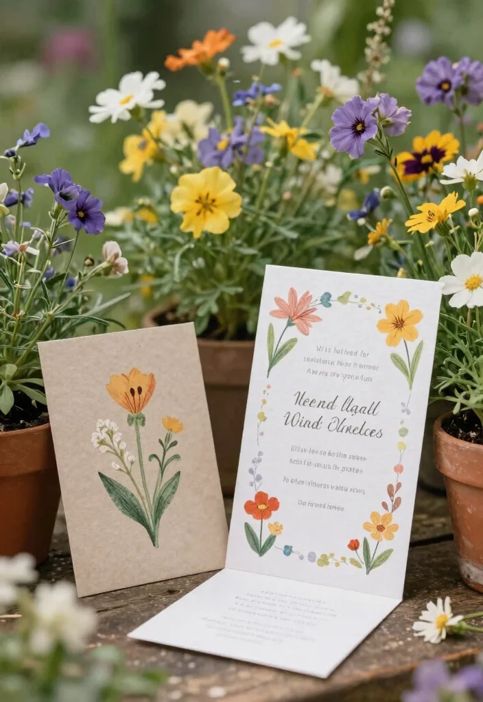 15 Fancy Wedding Invitations Luxury Styles That Cost Less - 8. Eco-Conscious Plantable Invitations 1