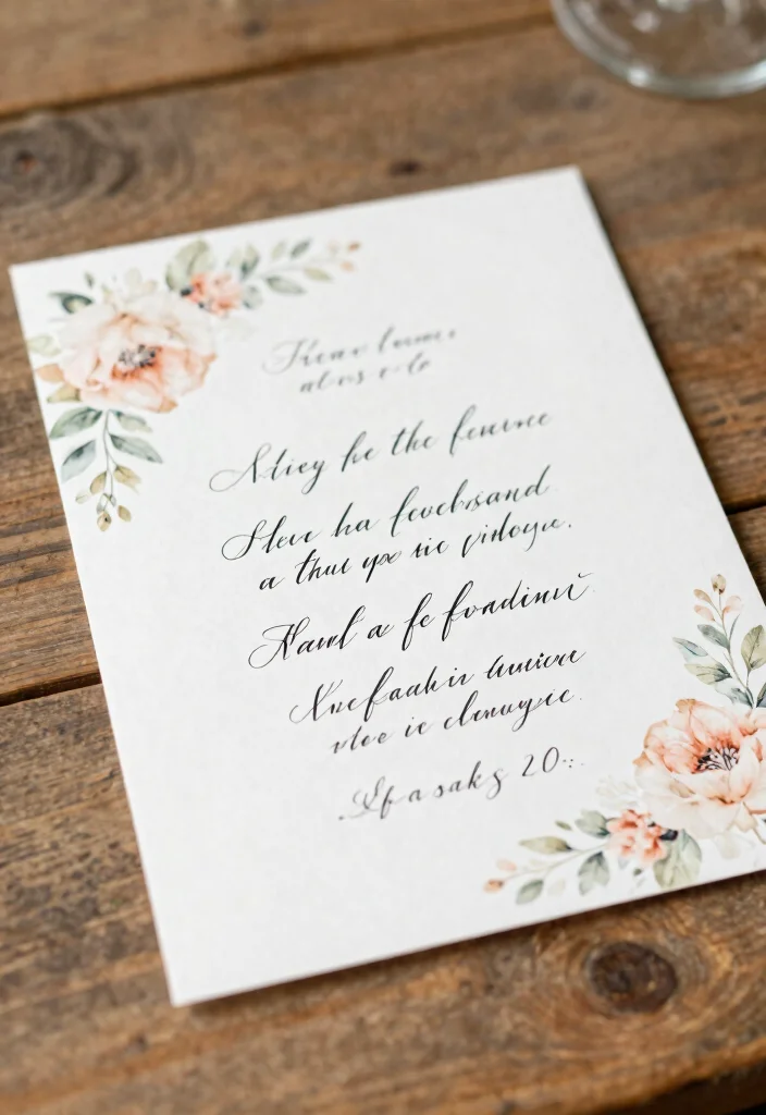 15 Timeless Wedding Invitations That Never Look Dated in Photos 37 15 Timeless Wedding Invitations That Never Look Dated in Photos - 7. Elegant Calligraphy 1