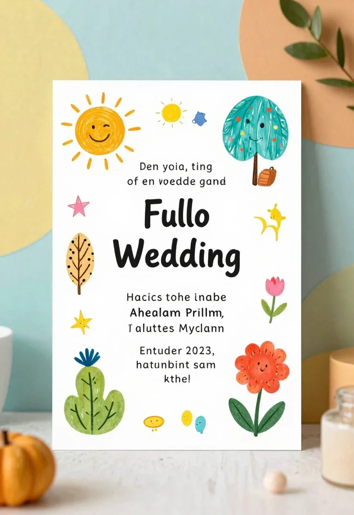 15 Timeless Wedding Invitations That Never Look Dated in Photos 49 15 Timeless Wedding Invitations That Never Look Dated in Photos - 9. Whimsical Designs 1