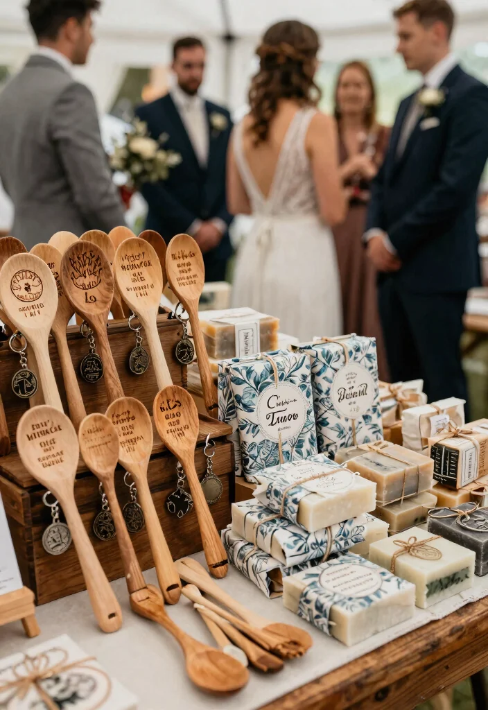 15 Vintage Wedding Decorations That Don't Look Like Grandma's - 15. Personalized Vintage Gifts for Guests 1