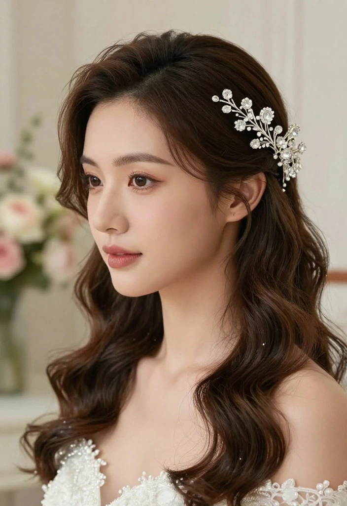 15 Wedding Jewelry Accessories That Won't Compete With Your Dress - 11. Crystal Hair Combs 1