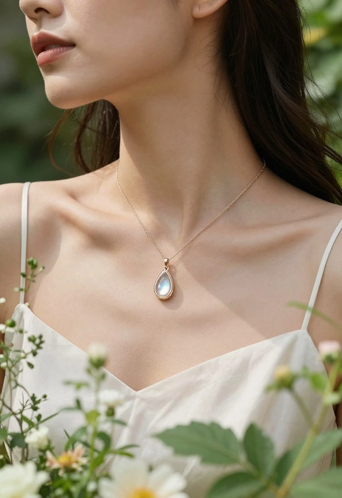 15 Wedding Jewelry Accessories That Won't Compete With Your Dress - 2. Simple Pendant Necklaces 1