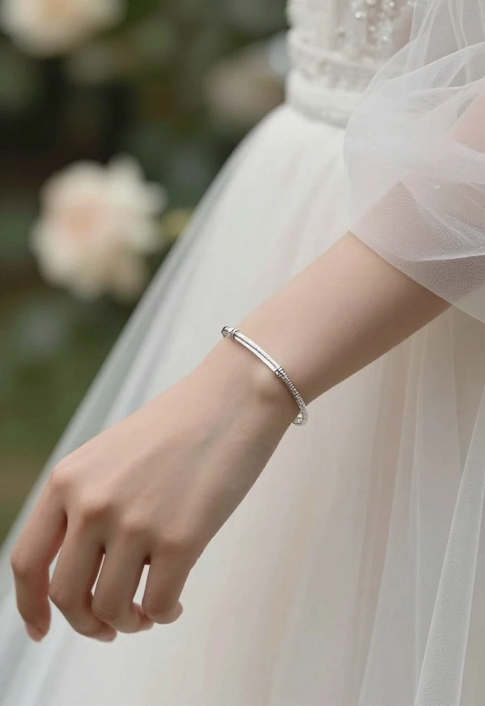 15 Wedding Jewelry Accessories That Won't Compete With Your Dress - 3. Minimalist Bracelets 1