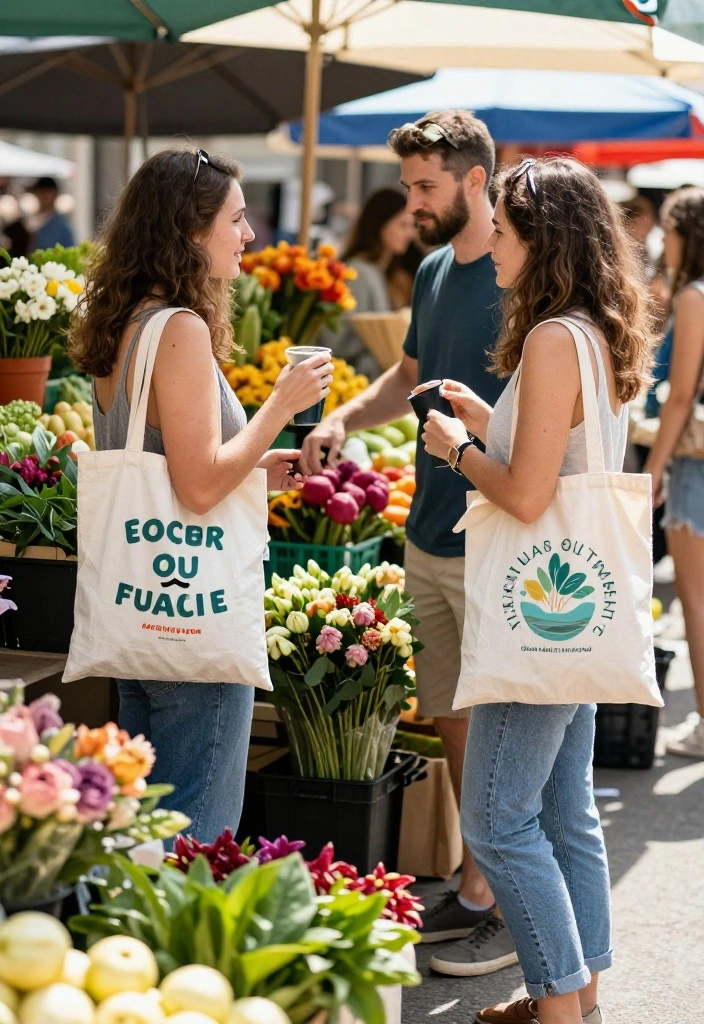 18 Wedding Gifts Ideas for Couple Who Live Together Already - 8. Personalized Eco-Friendly Tote Bags 1