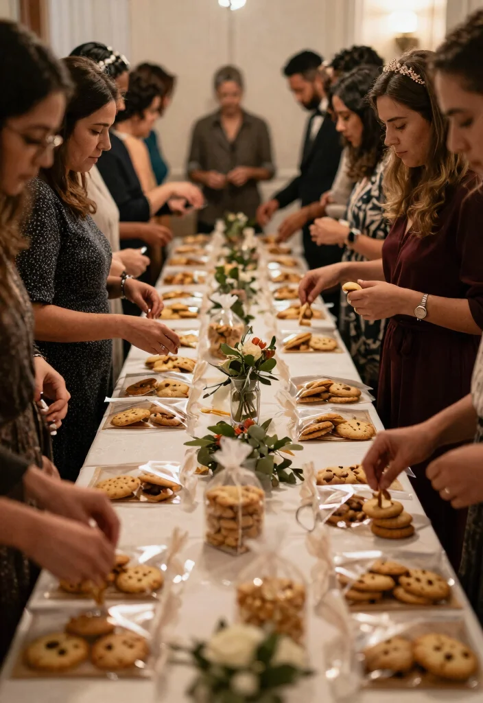 18 Wedding Party Favors for Guests That Actually Leave With Them - 12. Homemade Cookies or Treats 1