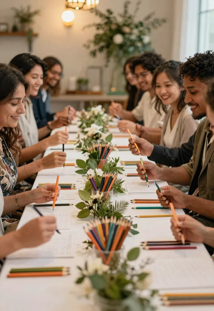 18 Wedding Party Favors for Guests That Actually Leave With Them - 14. Plantable Pencil Favors 1