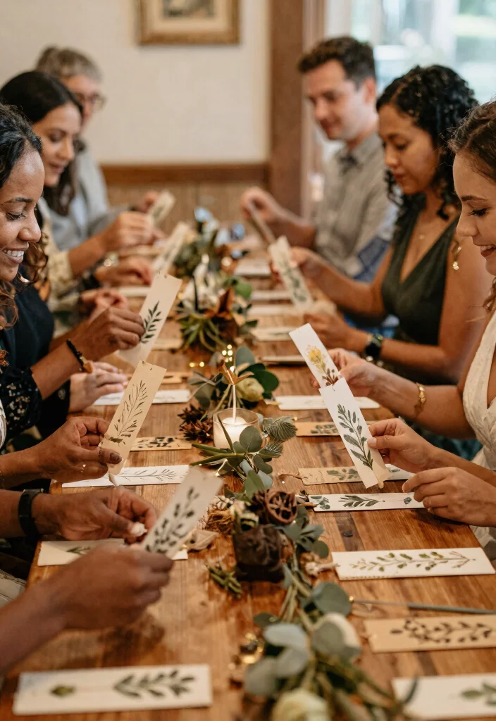 18 Wedding Party Favors for Guests That Actually Leave With Them - 16. Nature-Inspired Bookmarks 1