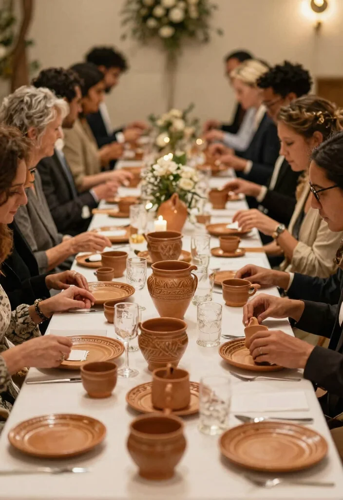 18 Wedding Party Favors for Guests That Actually Leave With Them - 17. Handmade Pottery 1